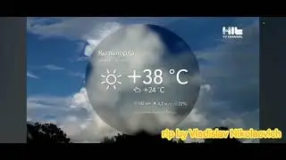 Прогноз погоды (HiT TV Казахстан, 4.06.2020)