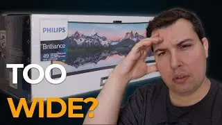 Philips 499P9H 49 Inch UltraWide Monitor Review - How Wide is Too Wide?