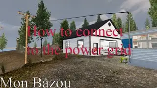 How to connect to the power grid(electricity) Mon Bazou