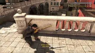 Sniper Elite 4 Marina Survival Authentic Difficulty Solo (2 players)