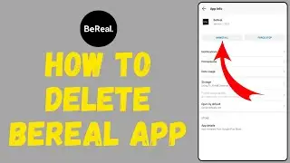 How to Delete Bereal App 2024 | Remove Bereal App
