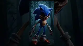 SONIC.EXE  #horror #sonic #midjourney #ai