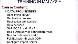 SAP HANA DEVELOPMENT ONLINE TRAINING IN MALAYSIA