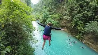 Kawasan Falls Canyoneering Cebu Island Philippines