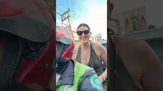 This girl makes me nervous🤭 #short #bule #motovlog #gojek #fyp