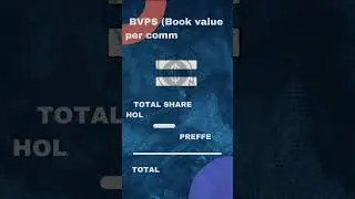 What is BVPS??book value