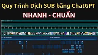 Muốn VietSub hay Dịch Ngôn Ngữ? Quên videotranslate đi - Hãy dùng GPT xuất file SRT CHUẨN CHỈNH.
