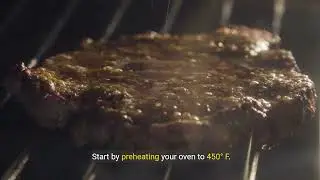 How to bake steak in the oven with foil