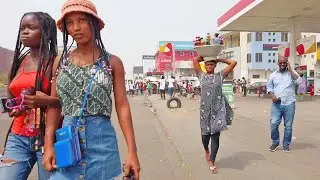 LIFE AND SOUNDS OF GHANA'S CAPITAL ACCRA ||AFRICAN WALK VIDEOS
