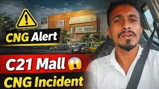 Indore Real Vlog 🔥। CNG Leak on Road 😱 | C21 Mall Ghumna । Infrastructure 