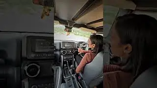 Thar stunt driving by girl ❤️ #shorts