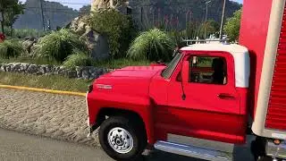 FORD F8500 (segunda parte) muy pesado por la sierra de Mascota Jalisco hacia PUERTO VALLARTA