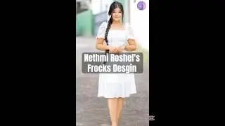Nethmi Roshel New Frock Collection 😍❤️ #roshel #roshelrogers #simplefrockdesign #shorts #frock