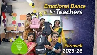 Manori Girls&rsquo; Emotional Dance for the Teachers | Farewell 2025&ndash;26 | RVES | Rishi Valmiki Eco School