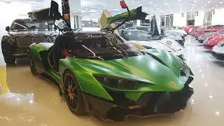 Pambuffetti PJ-01. new Italian hypercar walk around- English