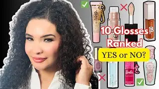 10 VIRAL, DRUGSTORE & LUXURY Lip Glosses Ranked: BEST & WORST!👄