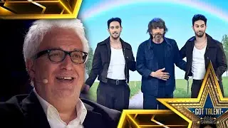 El jurado flipa con la MAGIA de LES FRENCH TWINS | Audiciones 02 | Got Talent: All-Stars 2023