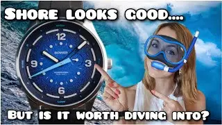 The Bower Tide Seeker - A new watch brand making waves with a Tide indicator!
