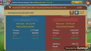 Might 890M + Zeroed, with 20M troops || Lords Mobile