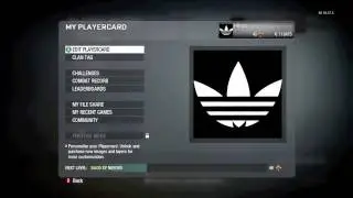 CoD Black Ops Emblem Tutorial Adidas Logo