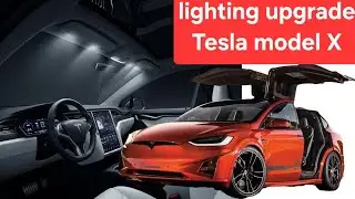Transform Your Tesla Model X Interior with This Stunning Ambient Lighting Upgrade!