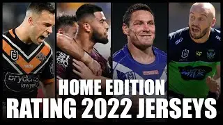 RANKING 2022 NRL JERSEYS (BULLDOGS, BRONCOS, TIGERS, RAIDERS)