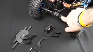 T-Bone Racing Losi Rock Rey Rear Bumper & Differential Skid Mounting Instructions