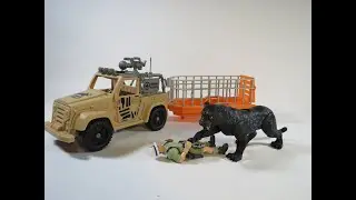 Animal Planet - Rescue Excursion (2020) - vehicle and action figure (4 inch) set review