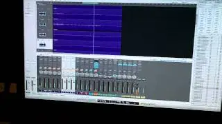 Tracking session at Kensington Sound Studios