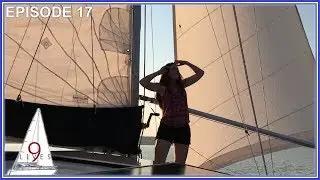 Not Much Wind But Beautiful HUDSON RIVER Sailing (Episode 17: Sailing 9 LIVES)