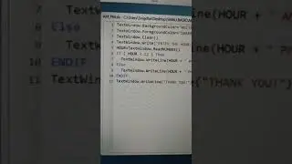 AM or PM program