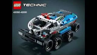 LEGO Instructions | Technic | 42090-42091 | Getaway Truck | 42091 Police Pursuit | Alternate Build