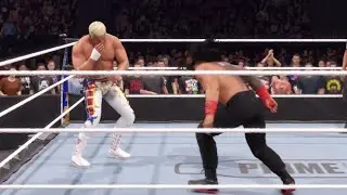 Roman Reigns Destroys Cody Rhodes with a Brutal Spear! | WWE 2K25