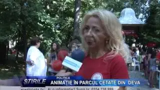 ANIMAŢIE &Icirc;N PARCUL CETATE DIN  DEVA