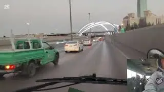 Road trip in the morning 