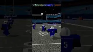 Game Winning TD! #roblox #football #footballfusion2