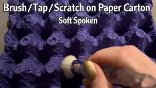 ASMR * Pulped Paper! * Tapping, Scratching & Brushing * Soft Spoken* ASMRVilla