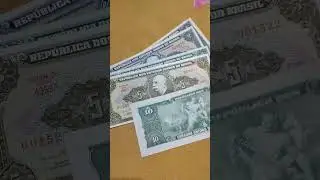 🇧🇷 Brazilian Real 🇧🇷 || Brazilian Cruzeiro || Brazil Currency || Brazil Money || Part - 5 #shorts