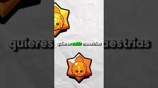 &iquest;Como subir maestrias rapido? 🗣️‼️ #brawlstars #supercell