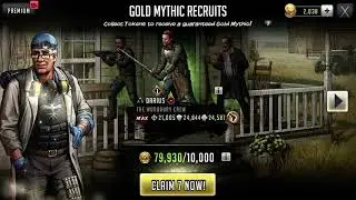 TWD:RTS 7 PULLS ON THE UPDATED GOLD MYTHIC WHEEL 😱