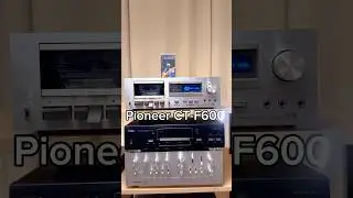 🎞️ Pioneer CT-F600 (1979) &ndash; Vintage Cassette Deck 🎛️ #shorts