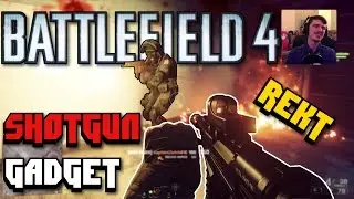 M26 MASS Shotgun Gadget Ownage! | Battlefield 4 Live Multiplayer Gameplay | EPIC Game 54