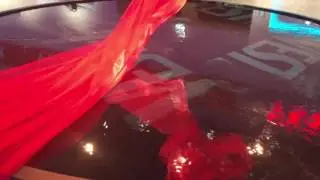 Magic Floating Silk Cloth Sheet At IFA 2016 Vestel Booth