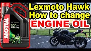 Lexmoto Hawk R9 How To Change Engine Oil