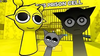 Grey Sprunki ( Horror ) vs Simon Sprunki&rsquo;s Prison Run Full Gameplay - #roblox