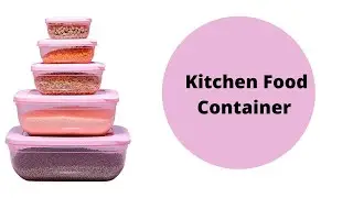 Doliva 5 Pcs Kitchen Food Container Meat Storage Box Fridge & Freezer Fish Storage Basket Food