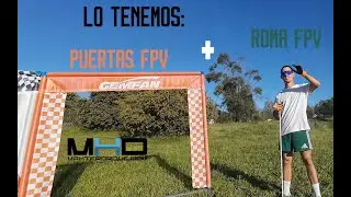Estrenamos puertas FPV y RomaFPV se pasa por el Club MXD 🎥