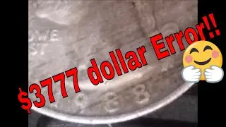 The Accidental Millionaire 17.9 |1988 Quarter Improper Alloy Mix!! Error! Video | Temple Gran-din!!