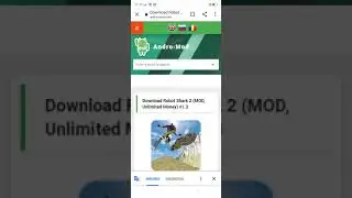 tutorial download robot shark 2 mod apk