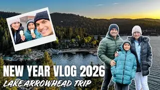 New Year Vlog 2026 | Rainy San Diego 🌧️ Temple Visit, Stranger Things Finale & Lake Arrowhead Trip